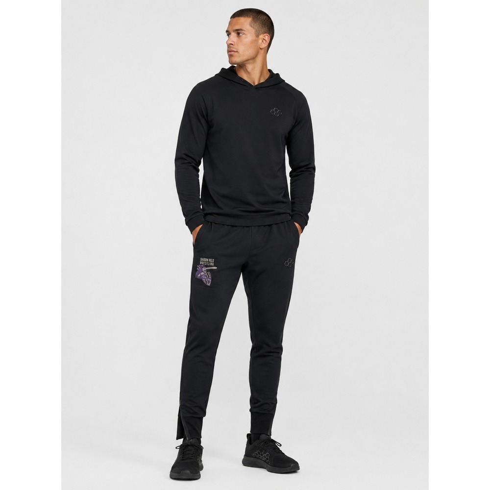 RUDIS Shadow Hills Wrestling Chronicle Elite Jogger Pants Black S M NWOT New